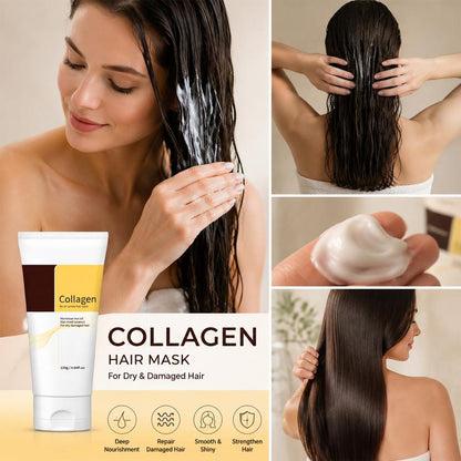 Edertas 5-Minute Deep Conditioning Hair Mask for Dry, Frizzy & Damaged Hair