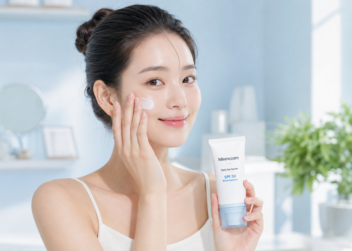 Edertas SPF 50 Daily Sun Serum – Lightweight, Hydrating, No White Cast