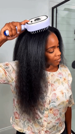 BBOJI Anti-Frizz Spray Massage Comb & Hair Oil Set