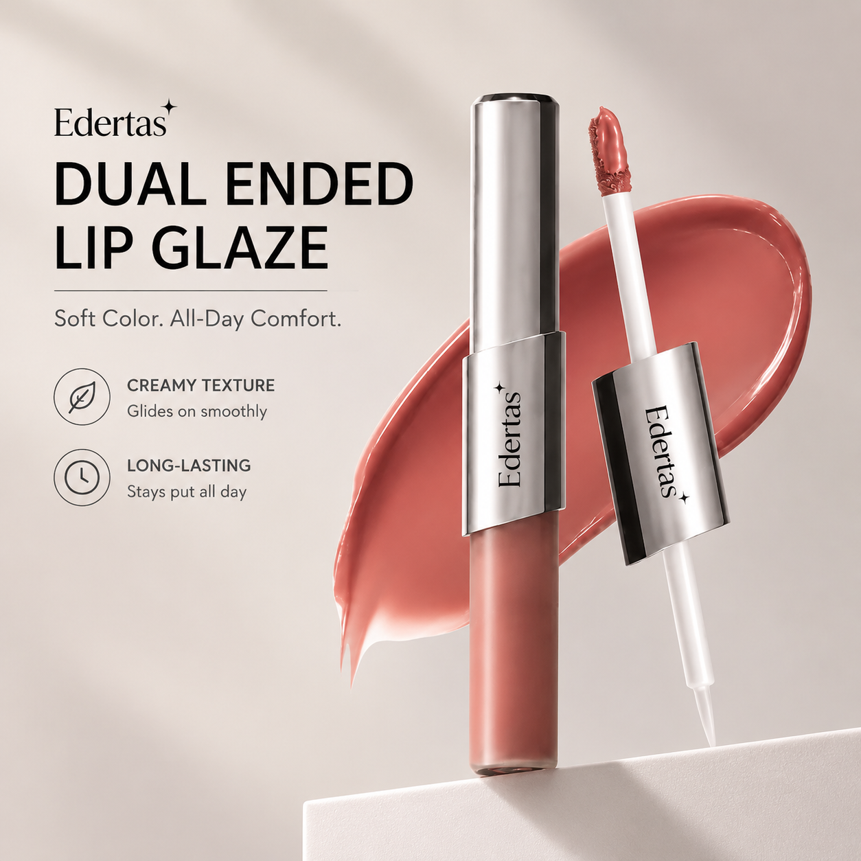 Edertas Velvet & Glow Lip Duo