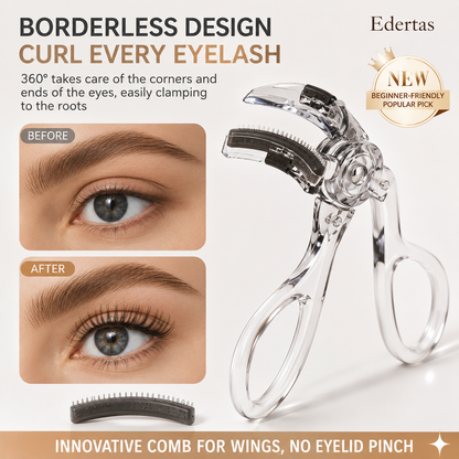 Edertas 2-in-1 Wide-Angle Lash Curler Set