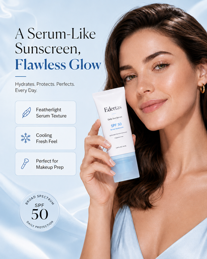 Edertas SPF 50 Daily Sun Serum