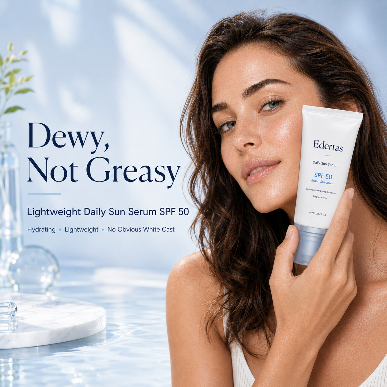 Edertas SPF 50 Daily Sun Serum