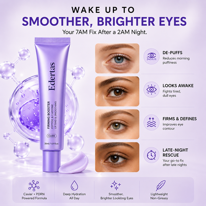 Edertas Eye Rescue Trio – Brighten, Depuff & Smooth Tired Eyes