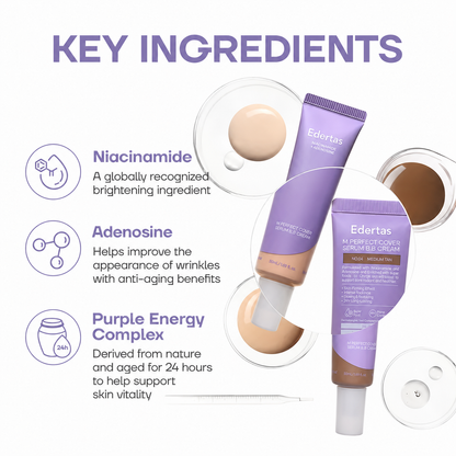 Edertas Skin Veil Serum BB Cream – Covers Dark Spots Without Looking Cakey