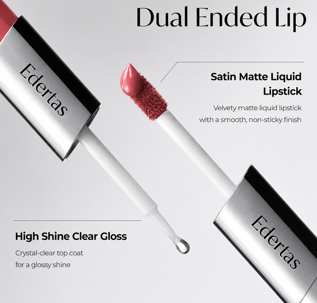 Edertas Velvet & Glow Lip Duo
