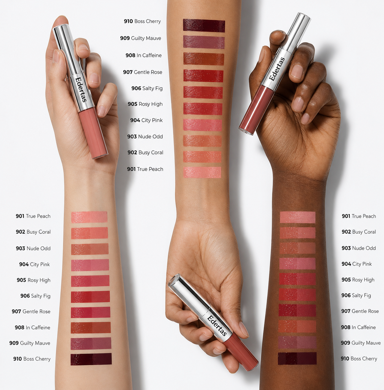 Edertas Velvet & Glow Lip Duo