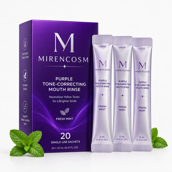 Purple Mouthwash - Sachets 20 Pack - Peroxide-Free